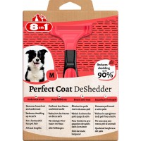 Дешеддер 8in1 Perfect Coat для вичісування собак, розмір M, 6,5 см