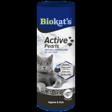 Дезодорант для котячого туалету Biokat's Active Pearls з активованим вугіллям 700 мл