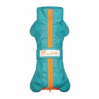 Дощовик Pet Fashion «Rain» для собак, розмір 3XL, бірюза