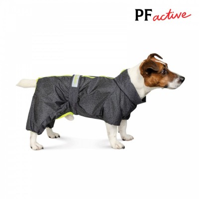 Дощовик Pet Fashion «Rain» для собак, розмір M2, сірий