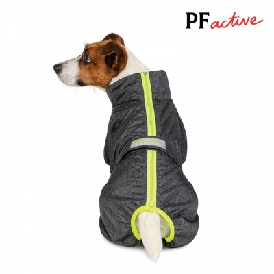 Дощовик Pet Fashion «Rain» для собак, розмір M2, сірий