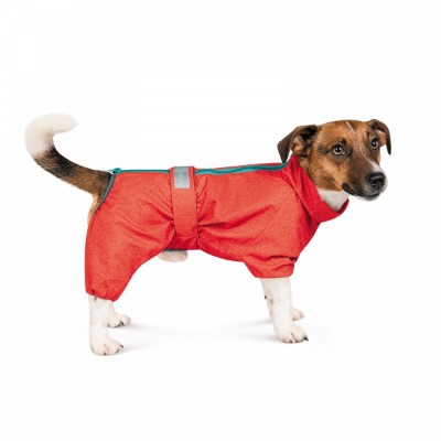 Дощовик Pet Fashion «Rain» для такс, розмір M, червоний