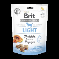 Функціональні ласощі Brit Care Light для собак, з кроликом та папаєю, 150 г