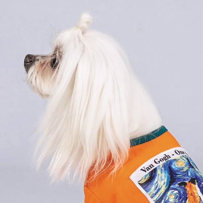 Футболка Pet Fashion «Art» для собак, розмір M, помаранчева