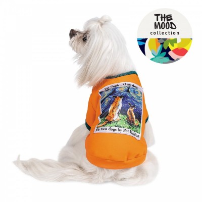 Футболка Pet Fashion «Art» для собак, розмір M, помаранчева