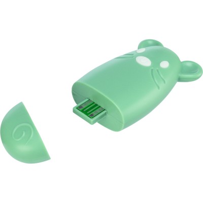 Іграшка Trixie Лазерна указка для котів пластик USB 7 см світло-зелена