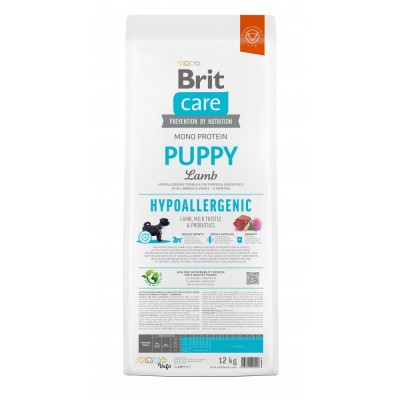 Сухий корм Brit Care Dog Hypoallergenic Puppy для цуценят, гіпоалергенний з ягням, 12 кг