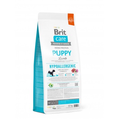 Сухий корм Brit Care Dog Hypoallergenic Puppy для цуценят, гіпоалергенний з ягням, 12 кг