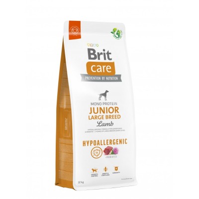 Сухий корм Brit Care Dog Hypoallergenic Junior Large Breed для молодих собак великих порід, гіпоалергенний з ягням, 12 кг Сухий корм Brit Care Dog Hypoallergenic Junior Large Breed для молодих собак великих порід, гіпоалергенний з ягням, 12 кг