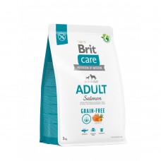 Сухий корм Brit Care Dog Grain-free Adult для собак малих і середніх порід, беззерновий з лососем, 3 кг