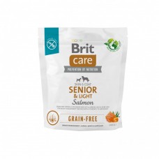 Сухий корм Brit Care Dog Grain-free Senior & Light для старіючих собак, беззерновий з лососем, 1 кг