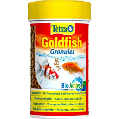 Корм Tetra Goldfish Granules для золотих рибок, 100 мл (гранули)