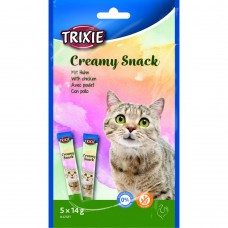 Ласощі Trixie Creamy Snacks для котів з куркою 5 шт х 14 г