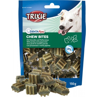 Ласощі Trixie Denta Fun Chew Bites для собак шматочки з петрушкою та м'ятою 150 г