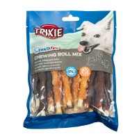 Ласощі Trixie Denta Fun Chewing Rolls Mix для собак Паличка для чищення зубів асорті 10 см 250 г