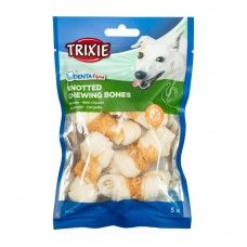 Ласощі Trixie Denta Fun Chicken Chewing Bone для собак Кістка для чищення зубів з куркою 5 см 70 г/5 шт