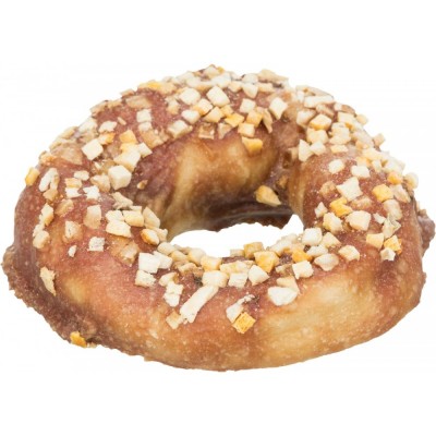 Ласощі Trixie Donuts для собак набір пончиків качка/тріска/курка 10 см 3 шт 100 г