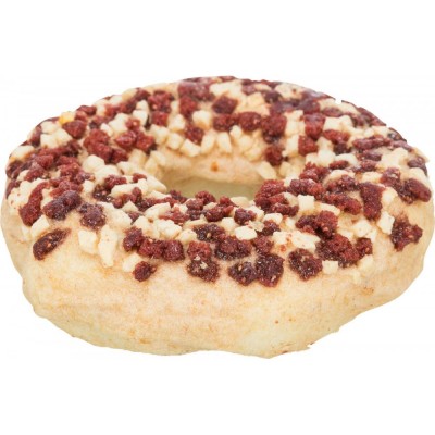 Ласощі Trixie Donuts для собак набір пончиків качка/тріска/курка 10 см 3 шт 100 г