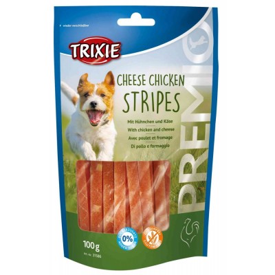 Ласощі Trixie Premio Chicken Cheese Stripes для собак палички з куркою та сиром 100 г