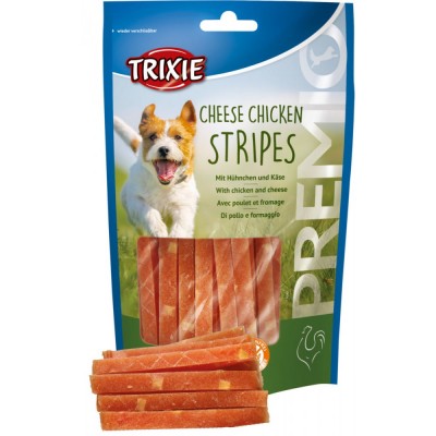 Ласощі Trixie Premio Chicken Cheese Stripes для собак палички з куркою та сиром 100 г