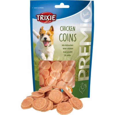 Ласощі Trixie Premio Chicken Coins для собак монетки з куркою 100 г