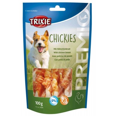 Ласощі Trixie Premio Chickies для собак збагачені кальцієм з куркою 100 г