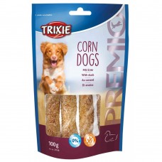 Ласощі Trixie Premio Corn Dogs для собак з качкою і сиром'ятною шкірою 100 г