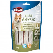 Ласощі Trixie Premio Deer Fish Sandwiches для собак з оленем і рибою 100 г