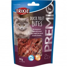 Ласощі Trixie Premio Duck Filet Bites для котів сушене філе качки 50 г