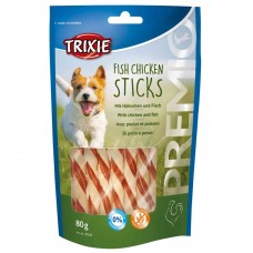 Ласощі Trixie Premio Fish Chicken Sticks для собак з куркою та рибою 80 г