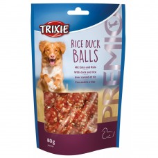 Ласощі Trixie Premio Rice Duck Balls для собак кульки з качкою і рисом 80 г