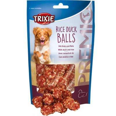 Ласощі Trixie Premio Rice Duck Balls для собак кульки з качкою і рисом 80 г