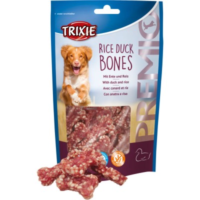 Ласощі Trixie Premio Rice Duck Bones для собак кісточки з качкою і рисом 80 г