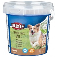 Ласощі Trixie Premio Trainer Snack Lamb Balls для собак кульки з ягням відро пластик 500 г