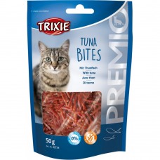 Ласощі Trixie Premio Tuna Bites для котів шматочки з тунцем і куркою 50 г