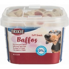 Ласощі Trixie Soft Snack Baffos для собак з яловичиною відро 140 г