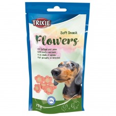 Ласощі Trixie Soft Snack Flowers для собак малих порід та цуценят з ягням та куркою 75 г