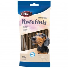 Ласощі Trixie Soft Snack Rotolinis для собак палички з рубцем 120 г