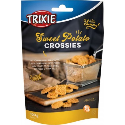 Ласощі Trixie Sweet Potato Crossies для собак з куркою та солодкою картоплею 100 г