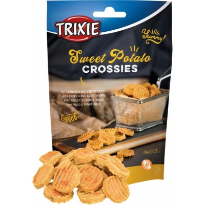 Ласощі Trixie Sweet Potato Crossies для собак з куркою та солодкою картоплею 100 г