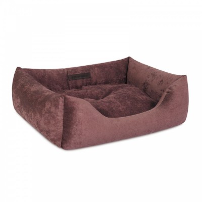 Лежак Pet Fashion «Denver» для собак, 78х60х20 см, ягода