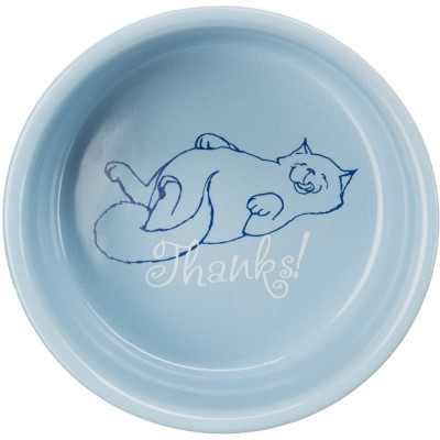 Миска Trixie Thanks for Service для котів, керамічна, 11 см, 300 мл