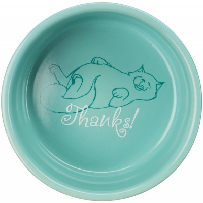 Миска Trixie Thanks for Service для котів, керамічна, 11 см, 300 мл
