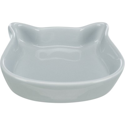 Миска Trixie для котів керамічна в формі котячої голови, 0,25 л, 12 х 12 см