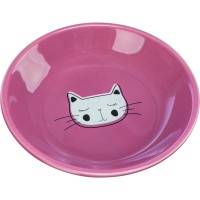 Миска Trixie пласка керамічна для котів 0,2 л d 14 см
