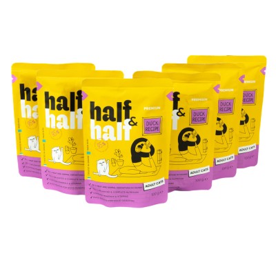 Набір вологих кормів Half&Half 