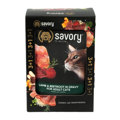 Набір вологих кормів Savory 