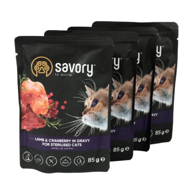Набір вологих кормів Savory 