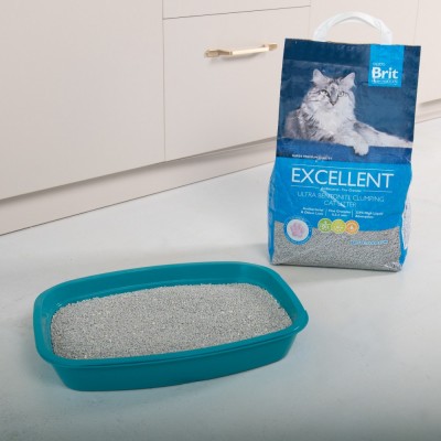 Наповнювач для котячого туалету Brit Fresh Excellent бентонітовий, 5 кг