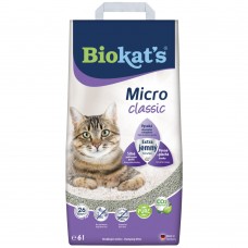 Наповнювач для котячого туалету Biokat's Micro Classic 6 л